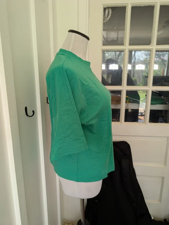 Mango Sita2 T-shirt Green Small - Picture 10 of 13